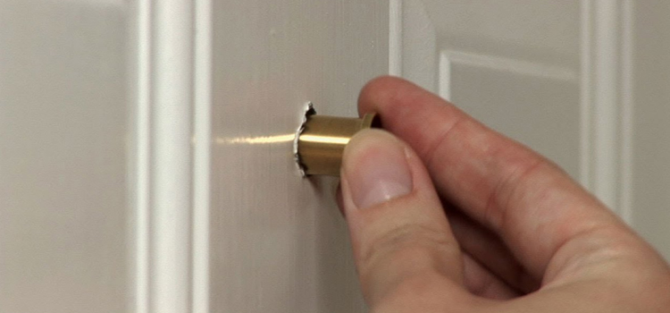 peephole door repair in Carlsbad